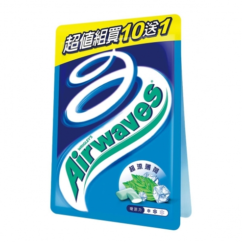 Airwaves 超涼無糖口香糖 36.4公克 X 11入