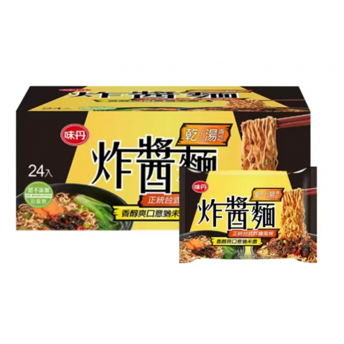 味丹炸醬麵 85公克 X 24入