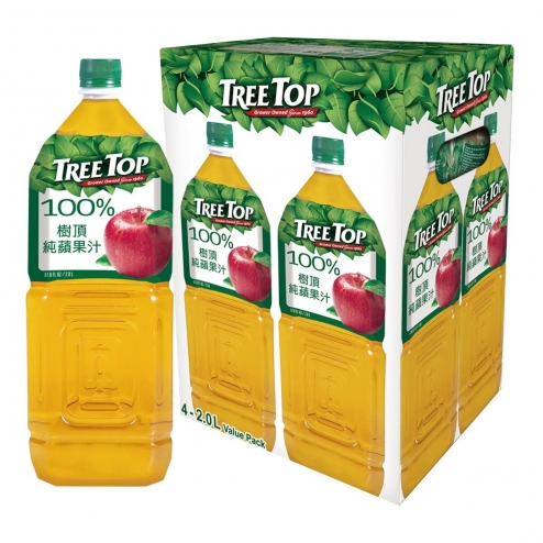 Tree Top 蘋果汁 2公升 X 4入